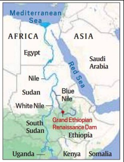 The Nile river