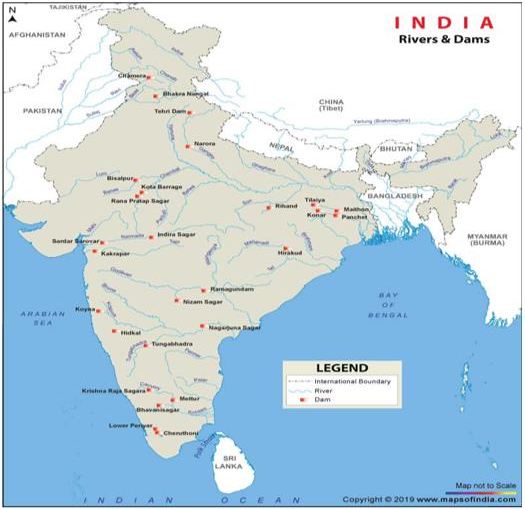 Geography Quiz: Drainage System in India |2 Feb, 2021