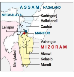Assam Mizoram Border dispute
