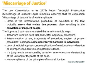 Right to Compensation and Miscarriage of Justice