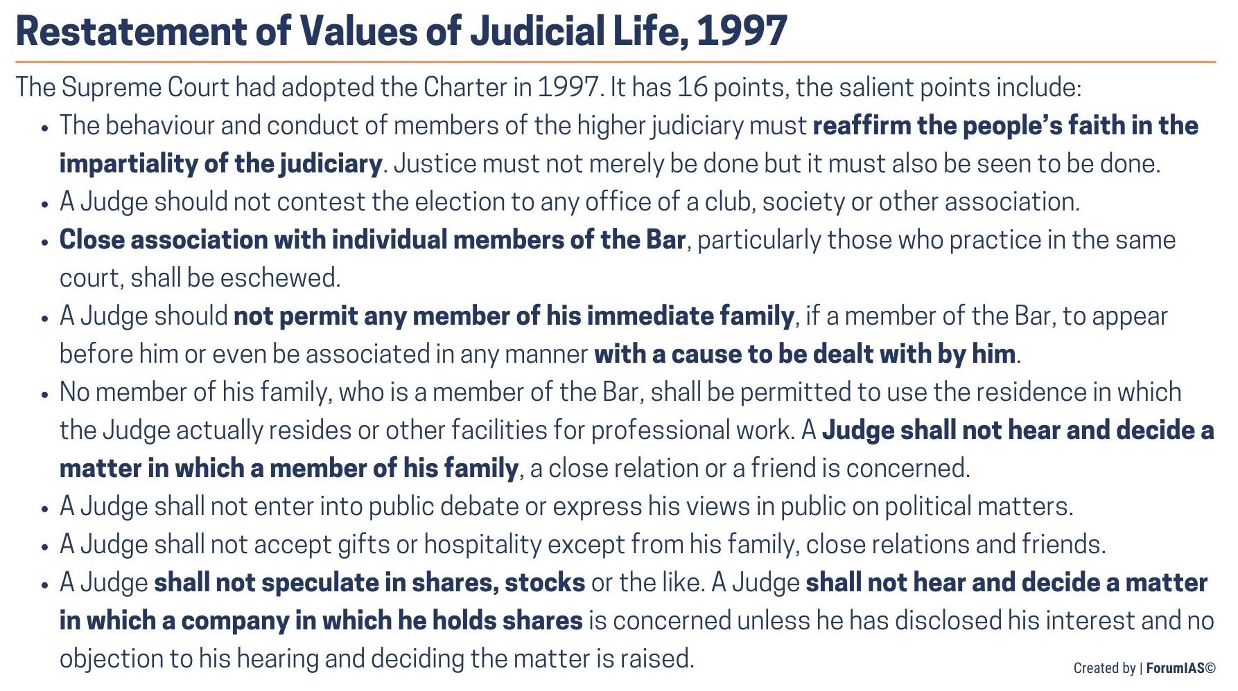 Judicial Accountability in India Explained, pointwiseForumIAS Blog
