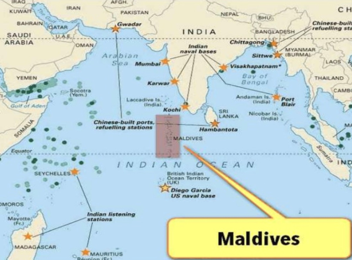 Location of Maldives India-Maldives Relationship UPSC