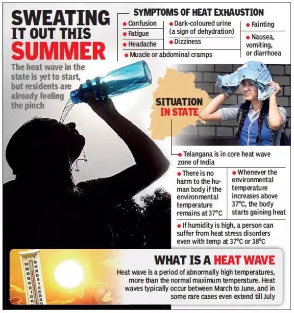 Heat strokes in India 