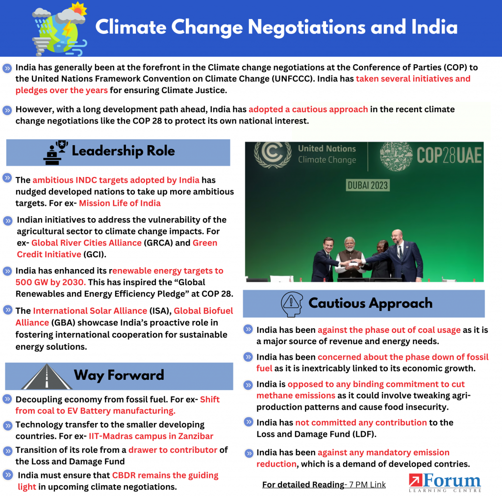 Climate Change Negotiations and India