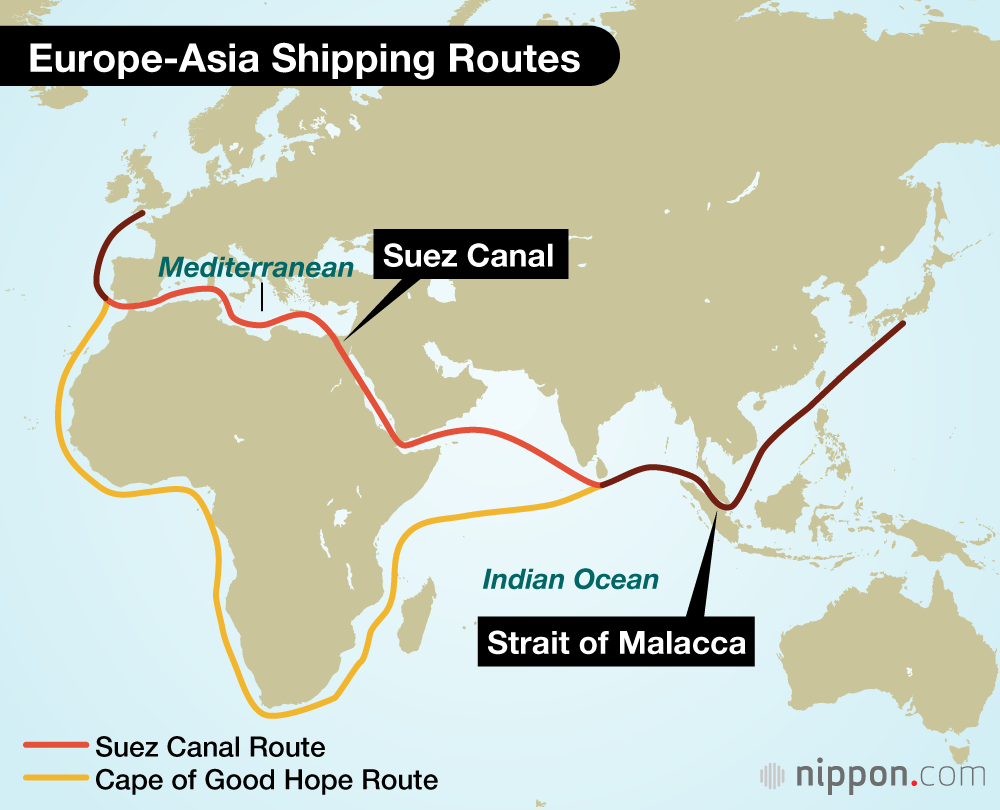 On International Maritime Trade and Choke Points – Global trade ...