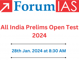 All India Prelims Open Test 2024 Jan 28th