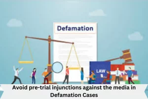  The media in defamation cases