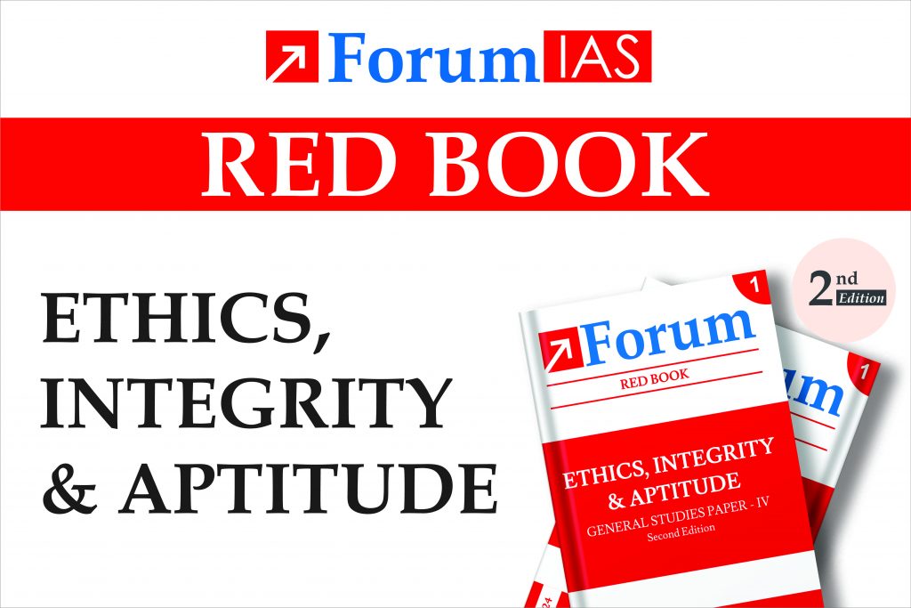 Redbook Ethics Integrity and Aptitude book for UPSC in 2024 ForumIAS