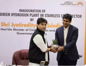 India’s 1st Green Hydrogen Plant in Stainless Steel Sector