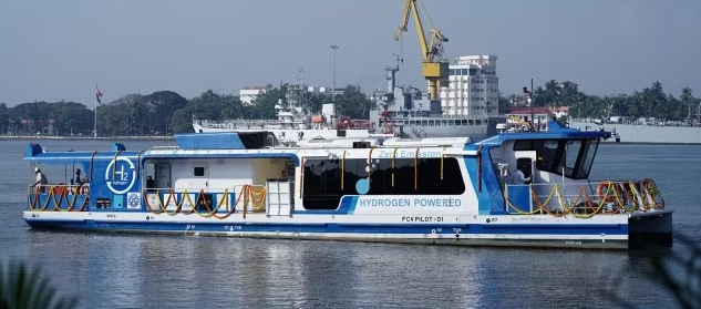 India’s first indigenously developed hydrogen fuel cell ferry
