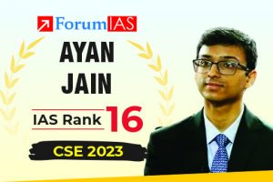 Ayan Jain UPSC IAS 2023 Topper AIR 16