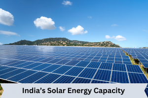 India’s solar energy capacity