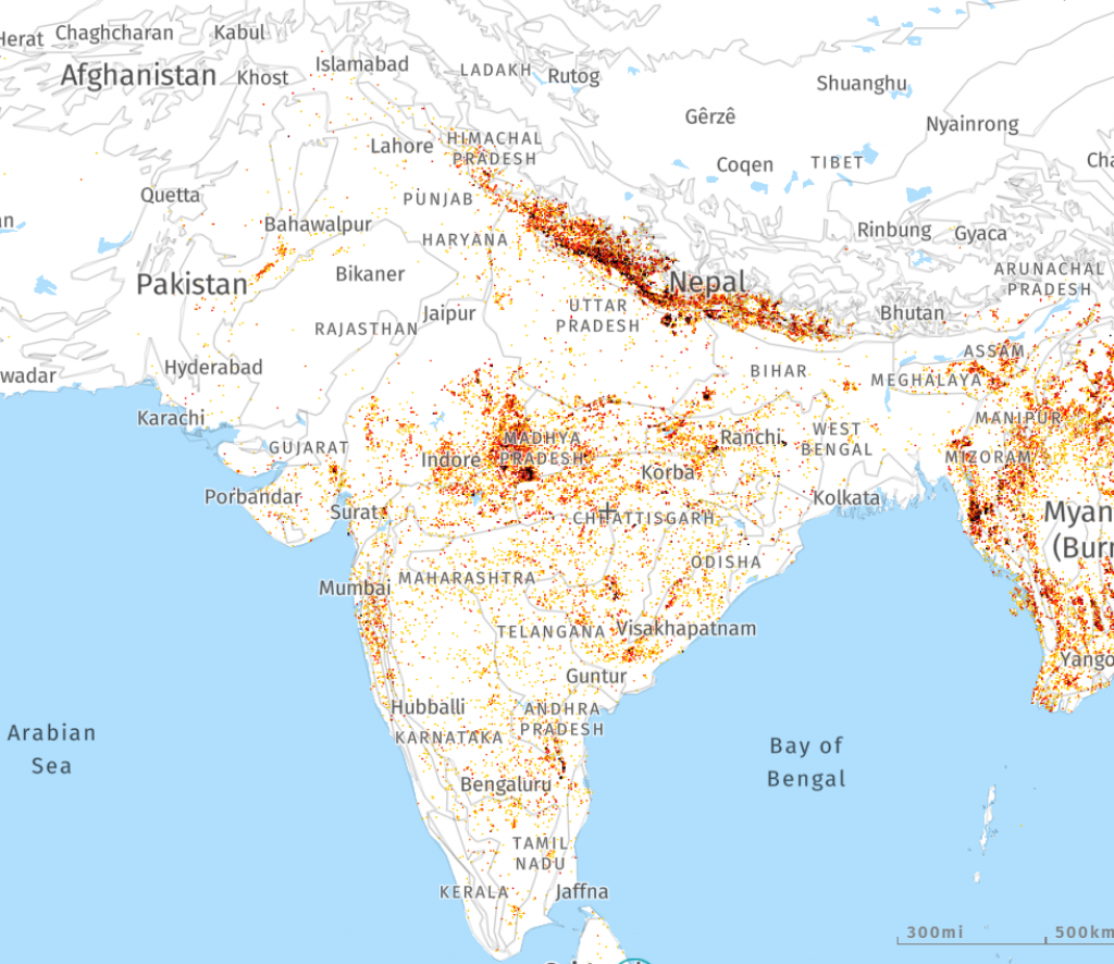 Forest Fires In India