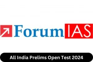 All India Prelims Open Test 2024