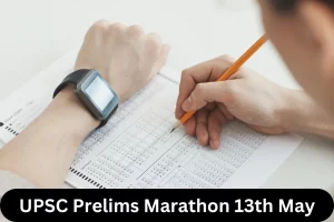 UPSC Prelims Marathon 13th May