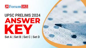 UPSC Prelims Answer Key 2024