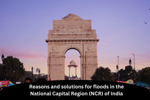 Reasons and solutions for floods in the National Capital Region (NCR) of India