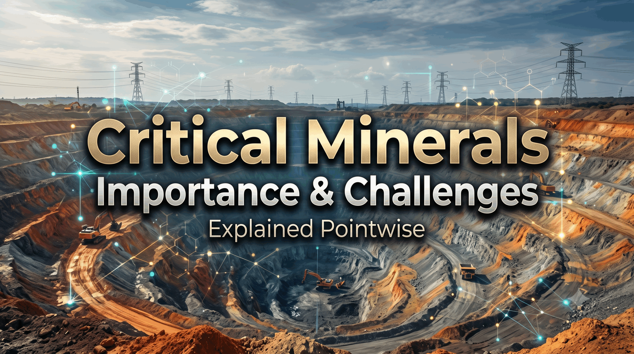 Critical Minerals – Importance & Challenges – Explained Pointwise