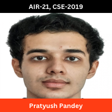 Pratyush Pandey | AIR-21 | CSE-2019